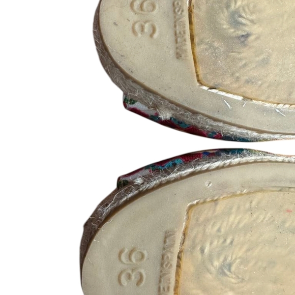 Desigual Lili NWT Espadrille Floral Wedge Heel Slip On Multicoloured Size 36/6W - Picture 8 of 9